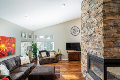 Handscraped engineered wood flooring