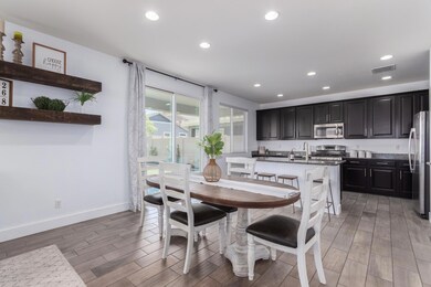 kitchen and dining