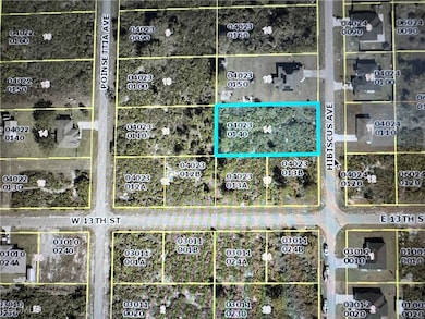 Aerial map of property and surrounding area