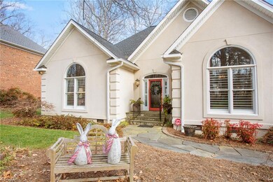 Stone walkway & Front porch