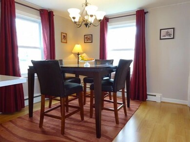 Dining Room with newer laminate flooring