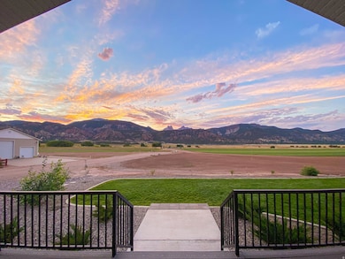 View of mountain background