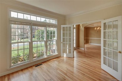 French Doors lead to Office/Library offering Real 