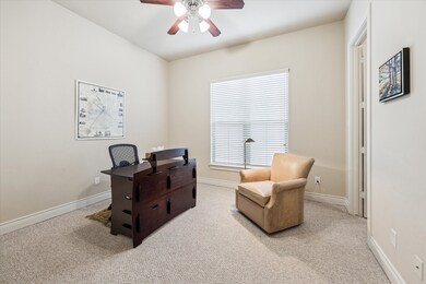 2nd floor bedroom now being used as an office