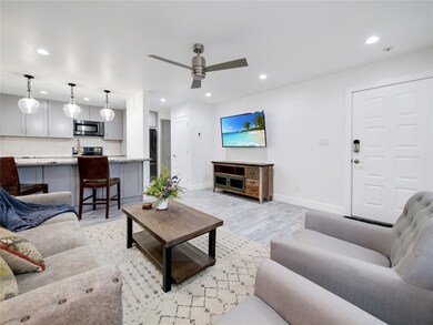 Entry into living room