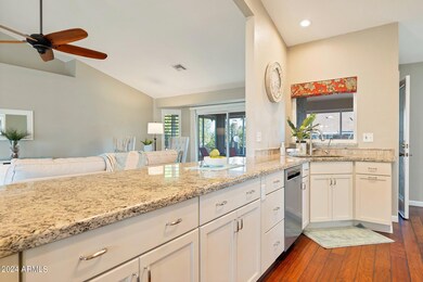 Expansive granite counters