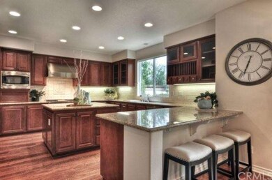 Gourmet Kitchen with breakfast bar and walk-in pan