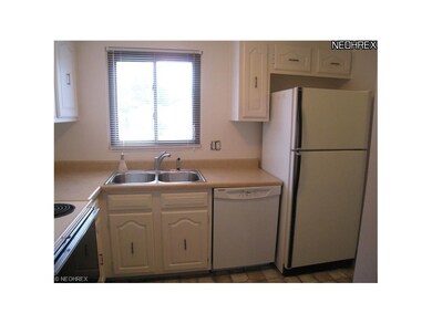 Lots of natural light fills the kitchen. Appliance