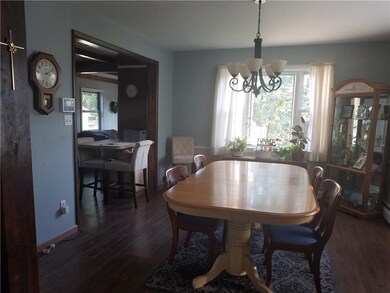 Dining Room open to kitchen
