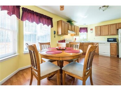 Eat-In Kitchen w/ laminate Flooring