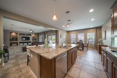 Expansive Kitchen Island