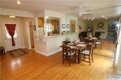 Entry, Dining, and Kitchen