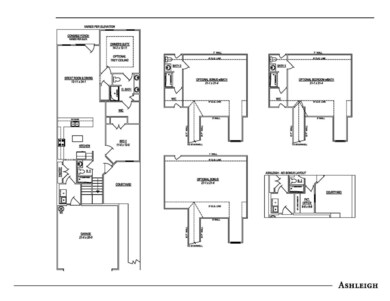 Ashleigh Floor plan Blacklines