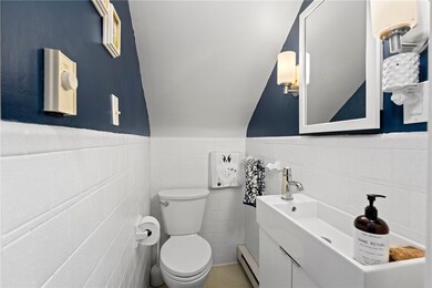 Half Bathroom on First Floor