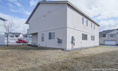 Back and side yard