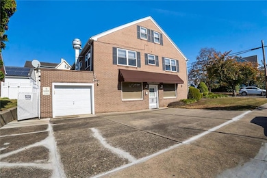 parking pad & attached garage