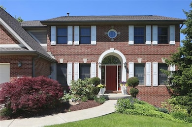 CLOSE FRONT SHOWING DETAILED BRICK WORK & KEYSTONE