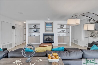 Fireplace viewing area