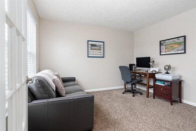formal lining room/office.  For more privacy, clos