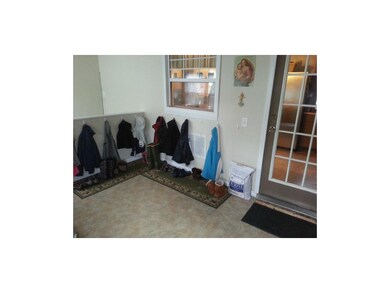 Great breezeway for shoes and coats.
