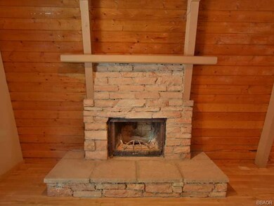 Fireplace.