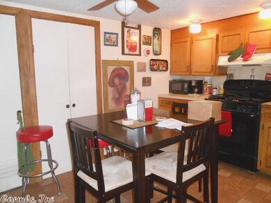 Dining area in the kitchen