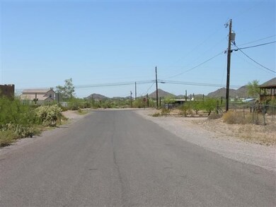 Looking West down street