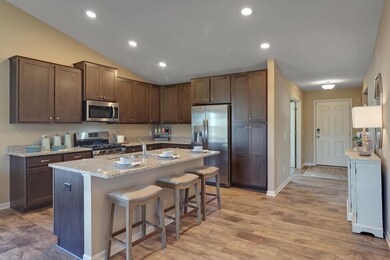 The kitchen from a different perspective. Just a p