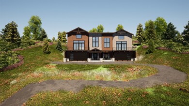 Rendering of the home exterior is for illustration