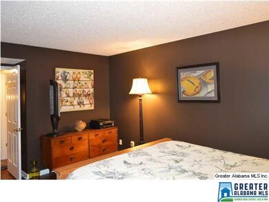 Master bedroom is spacious!
