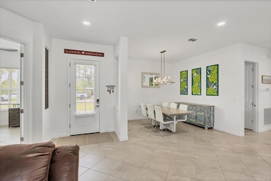 FOYER AND DINING ROOM