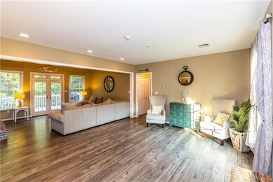 Open concept. New flooring.