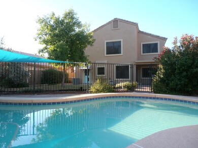 Sparkling fenced pool!