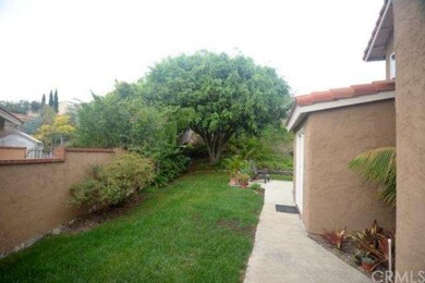 Left Side Yard with built-in shed