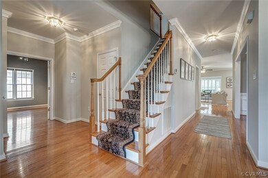 The Foyer is a central entry to all of the various
