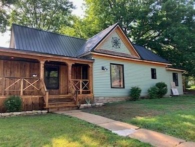 View of front of home with a front lawn