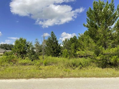View looking north at the subject property