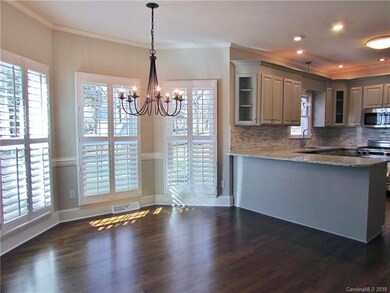 breakfast area