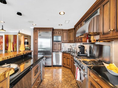 Galley Style Kitchen Viking Refrigerator