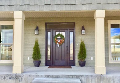 Welcoming covered large front porch.
