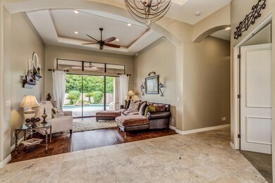FOYER TOWARDS LIVING ROOM