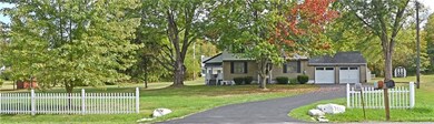 The view from the street shows the wonderful curb 