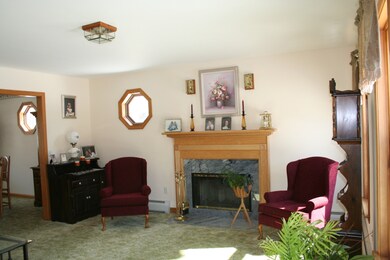 Living Room with Fireplace