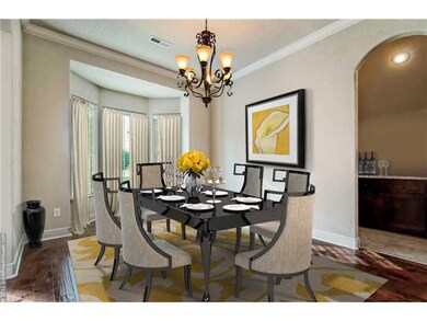 Dining Room. GORGEOUS formal dining room just off of the entry way, and easy access to the wet bar!