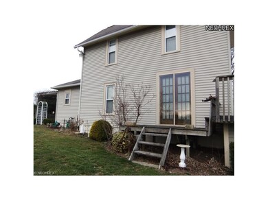 Rear of home.