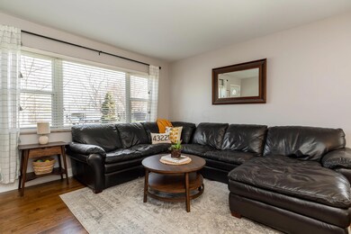 living room full sectional view