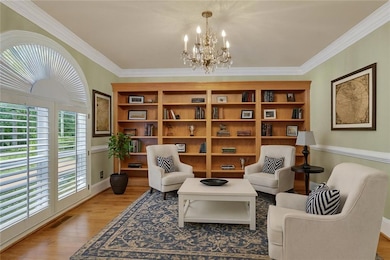 office virtually staged