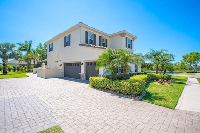 Spacious parking along with a 3 car garage.