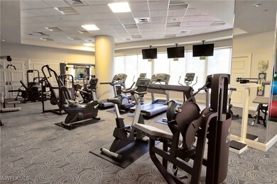 Workout area featuring a wealth of natural light,
