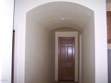 Arch way to front door